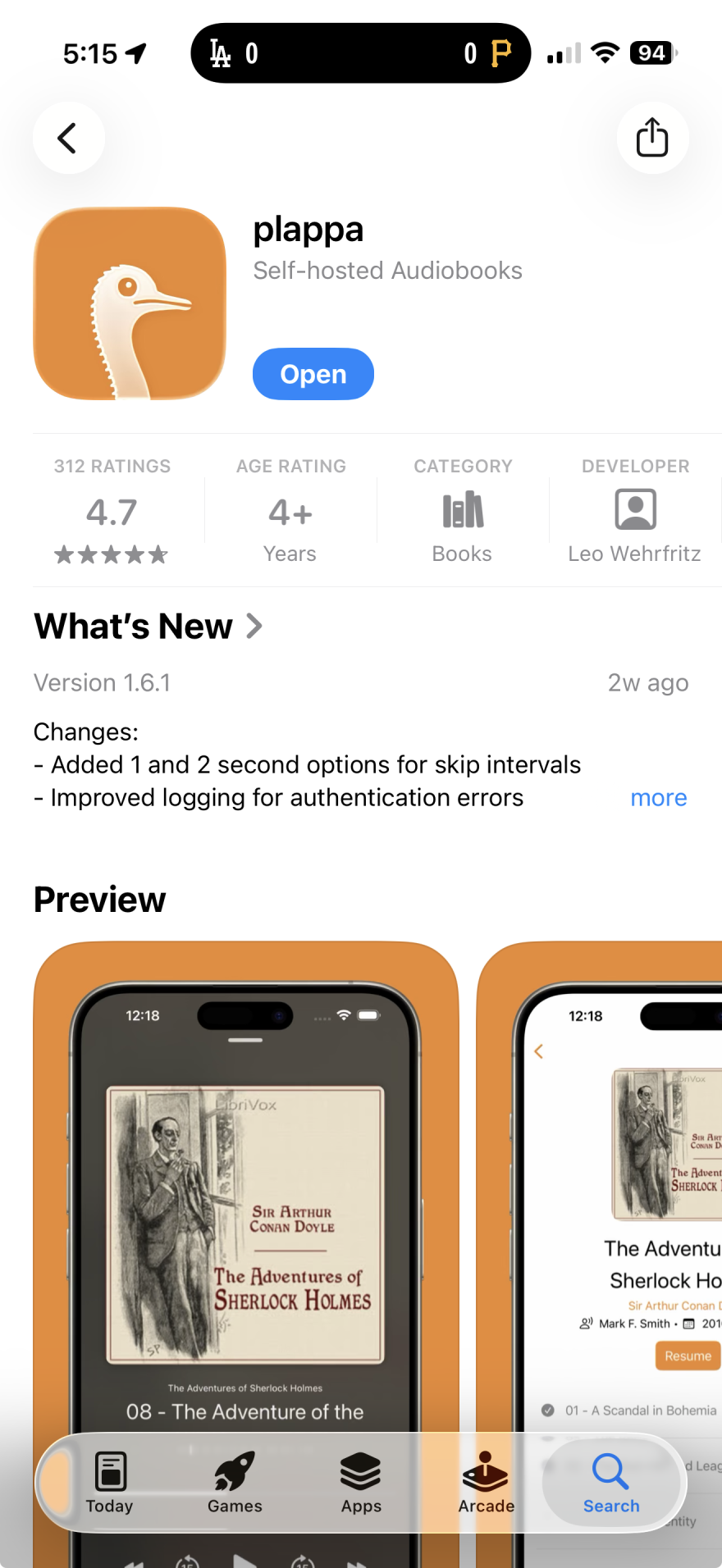 Find the app in the App Store